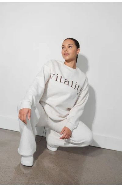 Vitality Cozy Trouser In Gray