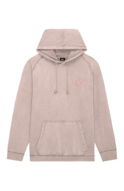 Dalix Womens Sunny Days Ahead Washed Hoodie In Gray