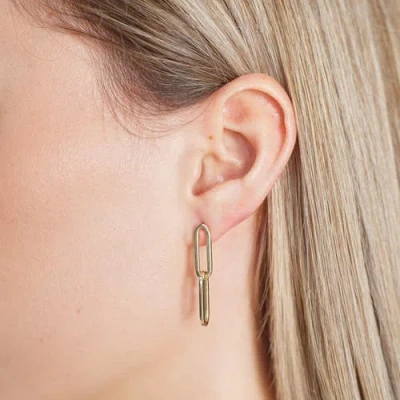 The Lovery Fine Jewelry Puffy Gold Sparkle Cut Heart Stud Earrings In Gold