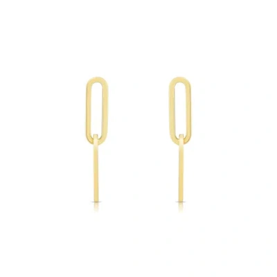 The Lovery Fine Jewelry Puffy Gold Sparkle Cut Heart Stud Earrings In Gold