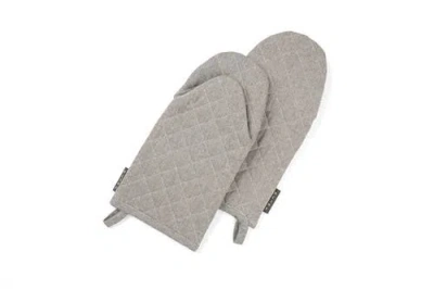 Meema Oven Mitts In Gray