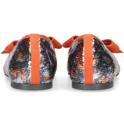 Pretty Ballerinas Pointed Toe Bow Loafer In Multi