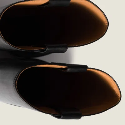 Miu Miu Leather Boots In Animal Print