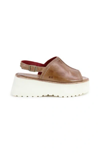 Bed Stu Library Platform Sandal In Brown