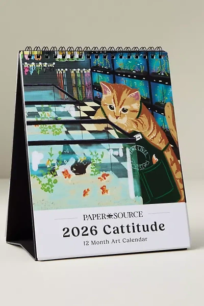 Paper Source 2026 Desk Easel Calendar