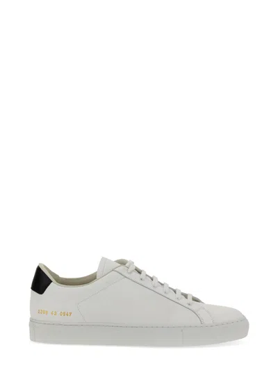 Common Projects Retro Low-top Sneakers In White