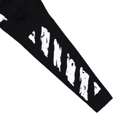 Off-white Ink Arrow 90 S Cotton Long Sleeve T-shirt In Black
