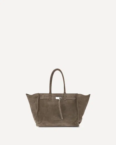 Benedetta Bruzziches Brown Calf Leather Bos Taurus Shoulder Bag In Brown