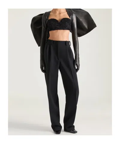 Givenchy Bullet Bra Top In Mohair In Black