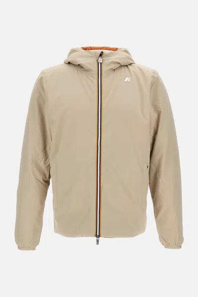K-way Jack St Warm Double Jacket In Neutral
