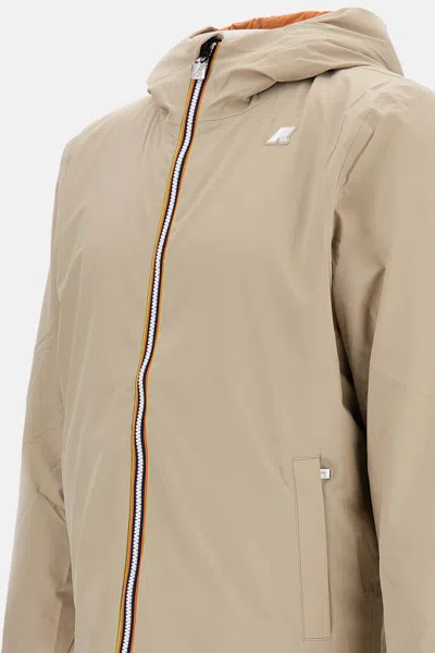 K-way Jack St Warm Double Jacket In Neutral