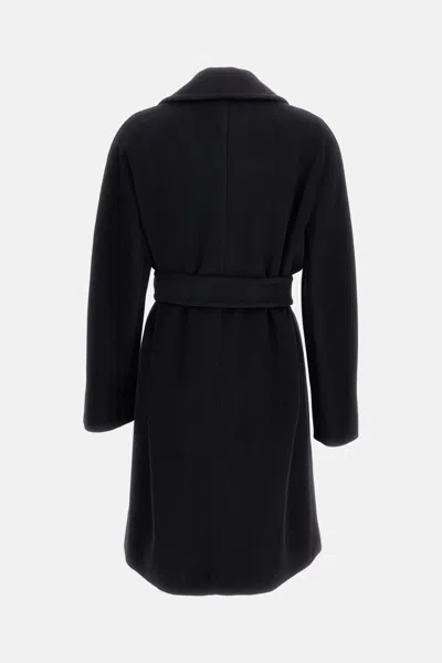 Max Mara Manuela Icon Coat Jackets And Coats Black In Black