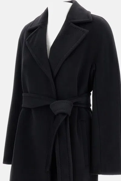 Max Mara Manuela Icon Coat Jackets And Coats Black In Black