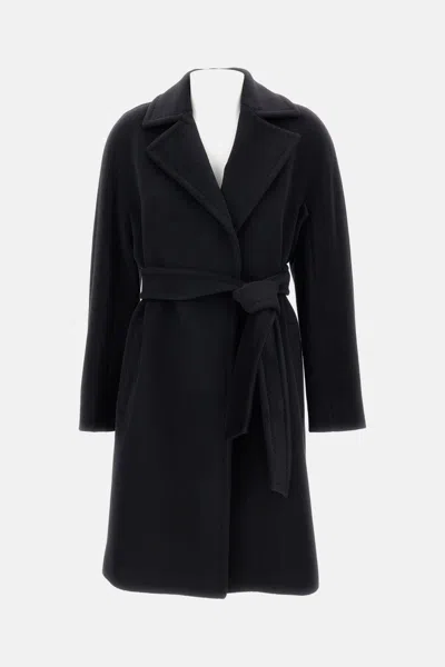 Max Mara Manuela Icon Coat Jackets And Coats Black In Black