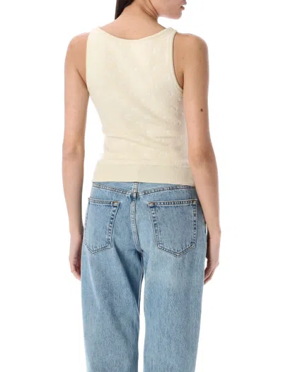 Marine Serre Top In White