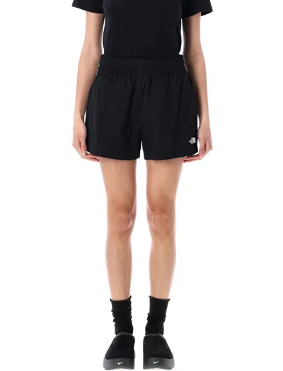 The North Face Waistband Elastic Pockets Side Shorts In Black