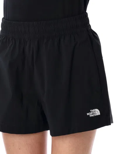 The North Face Waistband Elastic Pockets Side Shorts In Black