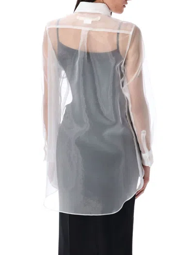 Comme Des Garçons Comme Des Garcons Long-sleeves Shirt In White