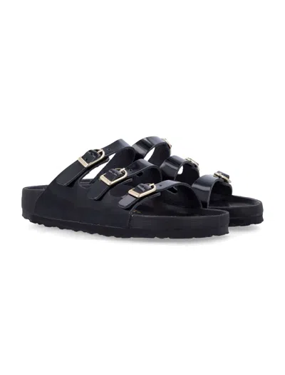 Birkenstock Sandals Florida In Black