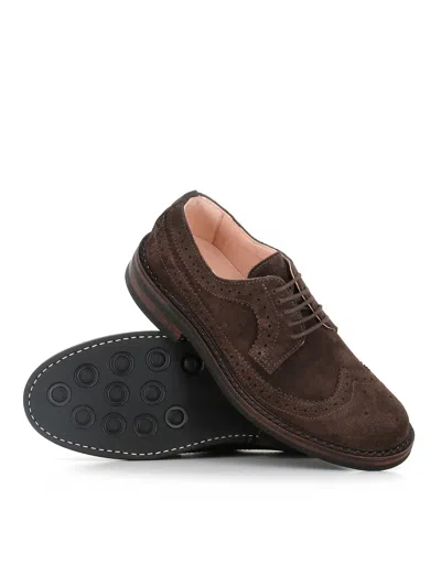 Astorflex Lace-up Boot Nuvoflex Rubber In Brown