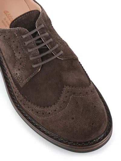 Astorflex Lace-up Boot Nuvoflex Rubber In Brown