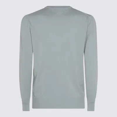 Lardini Light Blue Cashmere Knitwear In Green