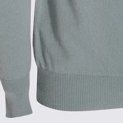 Lardini Light Blue Cashmere Knitwear In Green