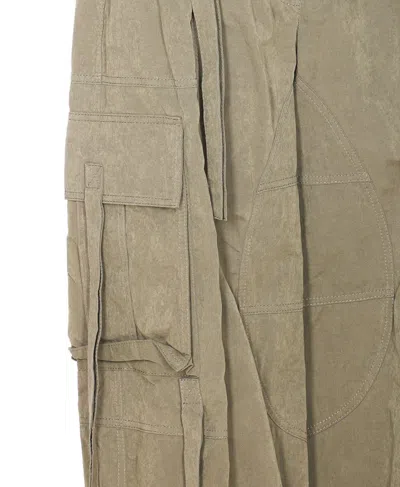 Dolce & Gabbana Waxed Faille Pants In Green