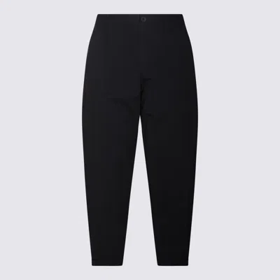 Laminar Elasticated-waistband Trousers In Black