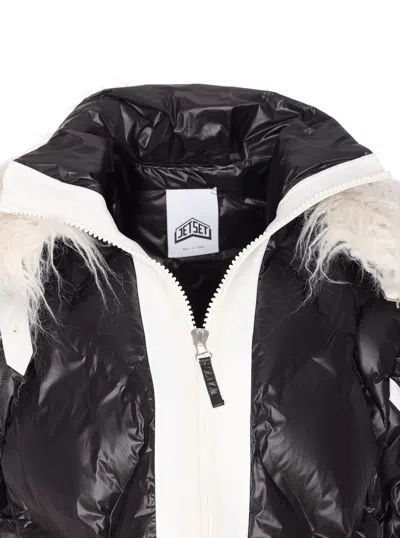 Jet Set Annie Down Jacket In Black