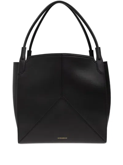 Victoria Beckham Leather Tote Bag In Black