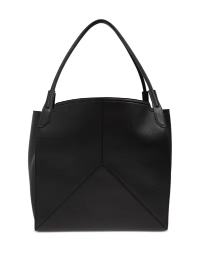 Victoria Beckham Leather Tote Bag In Black