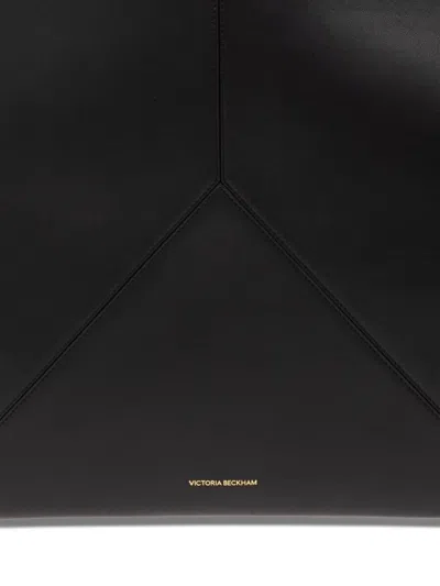 Victoria Beckham Leather Tote Bag In Black