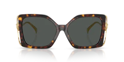 Versace Woman Sunglass Ve4502u In Green