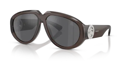 Burberry Woman Sunglass Be4479u In Brown