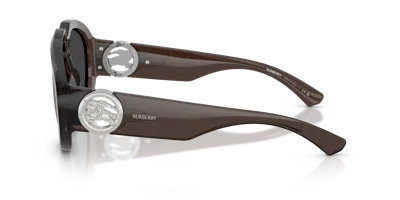 Burberry Woman Sunglass Be4479u In Brown