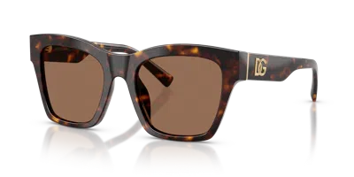 Dolce & Gabbana Dolce&gabbana Woman Sunglass Dg4512 In Brown