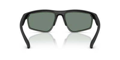 Ea7 Rectangular Unisex Sports Sunglasses In Gray