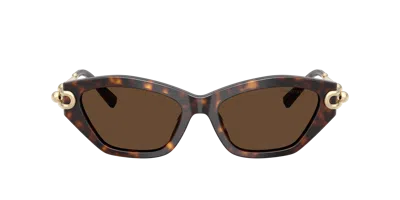 Tiffany & Co . Woman Sunglass Tf4231u In Brown