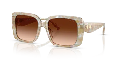 Coach Woman Sunglass Hc8424u Cad54 In Neutral