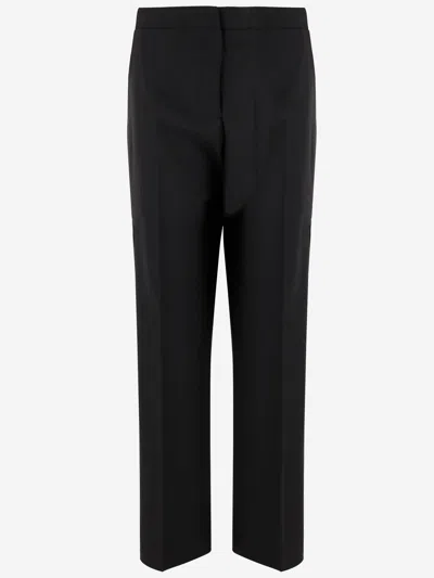 Tory Burch Tailored Stretch Nylon Pants In Black