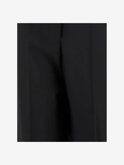 Tory Burch Tailored Stretch Nylon Pants In Black