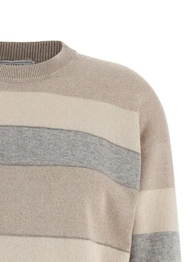 Peserico Wool Sweater In Neutral