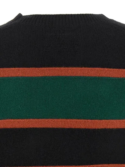 Guest In Residence Striped Crew-neck Sweater In Multi