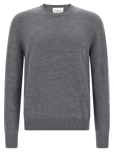 Ballantyne Merino Sweater In Gray