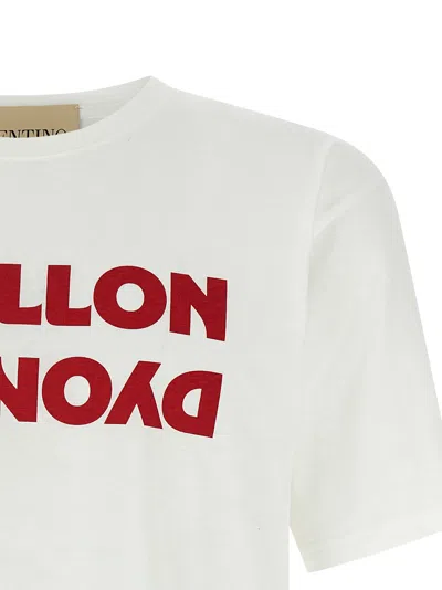 Valentino Dyonisos Apollon Print T-shirt In White