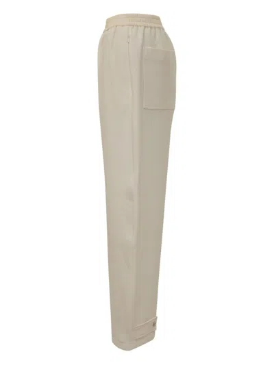 Studio Nicholson Wool Trousers In Neutral
