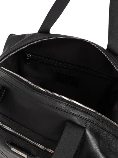 拉链皮质托特包