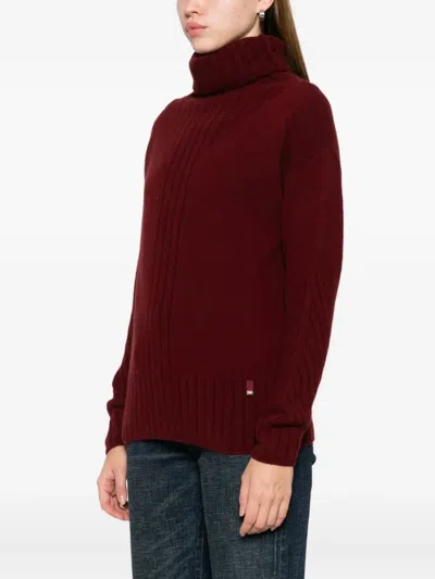Herno Wool Jumper In Red