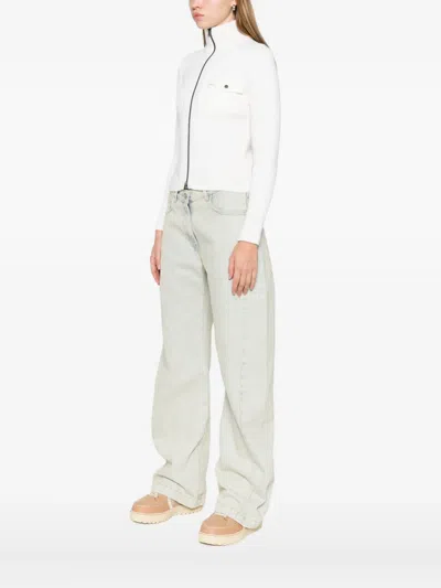 Herno Zip-up Jacket In White